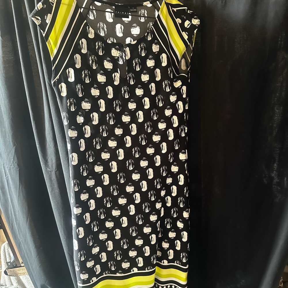 Tribal Black and White Patterned Top